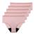Lot de 5 culottes menstruelles taille haute femme Noir+Rose vintage 8 - vertbaudet enfant 