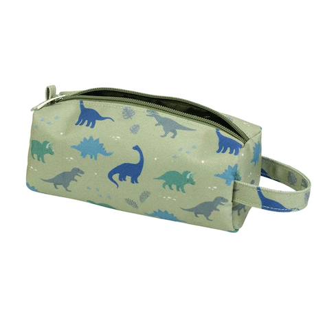 Trousse d'école et loisirs pour enfant Beige+Bleu+Gris+Jaune+Kaki+Pêche+Rose+Vert 3 - vertbaudet enfant 