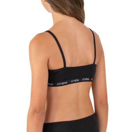 Lot de 2 brassières fille my petit prix  fille Noir-noir 4 - vertbaudet enfant 
