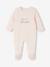 Lot de 2 pyjamas bébé fille en velours rose pâle 2 - vertbaudet enfant 