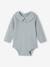 Lot de 2 Bodies naissance col officier et col tunisien beige chiné 3 - vertbaudet enfant 