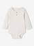 Lot de 2 Bodies naissance col officier et col tunisien beige chiné 2 - vertbaudet enfant 
