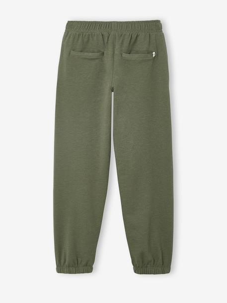 Pantalon garçon oversize en molleton kaki 4 - vertbaudet enfant 