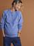Pull fantaisie grossesse et allaitement bleu chambray 1 - vertbaudet enfant 