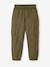 Pantalon utilitaire déperlant garçon kaki 1 - vertbaudet enfant 