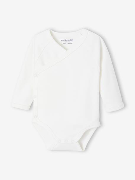 Ensemble 3 pièces naissance combinaison body doudou rose+vert d'eau 12 - vertbaudet enfant 