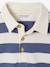 T-shirt polo bébé rayé manches longues bleu grisé 3 - vertbaudet enfant 