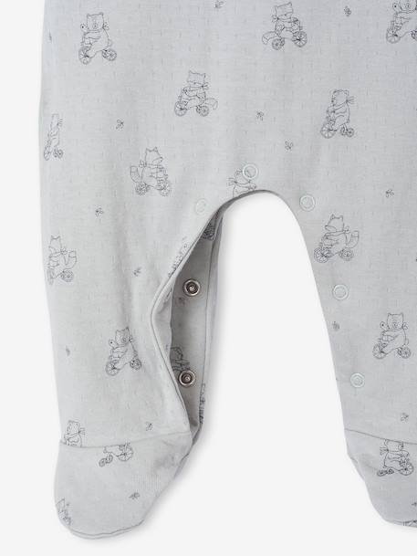 Ensemble 3 pièces naissance combinaison body doudou rose+vert d'eau 17 - vertbaudet enfant 