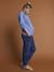 Pull fantaisie grossesse et allaitement bleu chambray 6 - vertbaudet enfant 