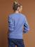 Pull fantaisie grossesse et allaitement bleu chambray 2 - vertbaudet enfant 