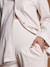 Pyjama rayé en flanelle grossesse et allaitement rayé rose 7 - vertbaudet enfant 