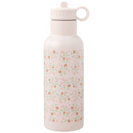 Gourde isotherme nordic garden flowers (500 ml) Rose, vert d'eau, blanc 1 - vertbaudet enfant 
