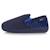 Chaussons mocassins en suédine ultra douce, semelle ergonomique confort, enfilage facile, semelle antidérapante Marine 3 - vertbaudet enfant 