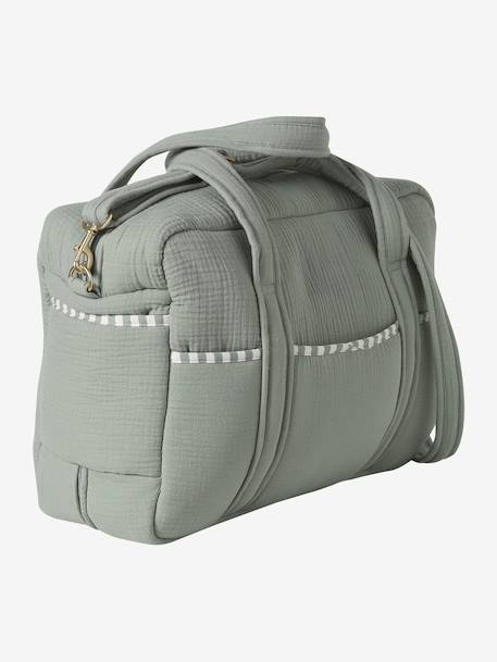 Sac à langer évolutif 24 ou 48h personnalisable vert sauge 8 - vertbaudet enfant 