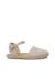 Espadrilles plates étoile brodée Écru+Rose 1 - vertbaudet enfant 