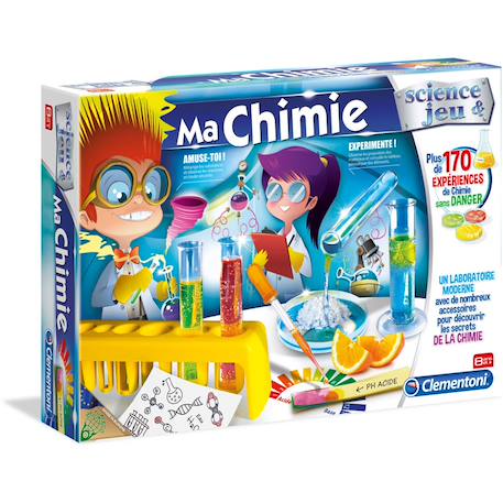 Kit Scientifique 170 Expériences Éducatives Ma chimie MULTICOLORE 1 - vertbaudet enfant 