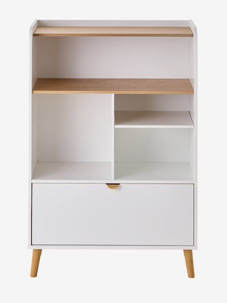 Table à langer transformable en bibliothèque MERVEILLE blanc 7 - vertbaudet enfant 