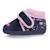 Chaussons bottillons ultra confortables, maintien bien le pied, fermeture à scratch Marine 3 - vertbaudet enfant 