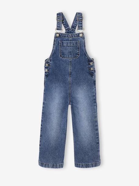 Salopette fille large en denim denim black+denim gris+stone 13 - vertbaudet enfant 