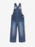 Salopette fille large en denim denim black+denim gris+stone 13 - vertbaudet enfant 