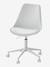 Chaise de bureau enfant à roulettes blanc+bleu+rose+vert 2 - vertbaudet enfant 