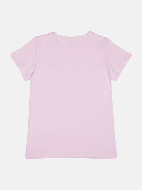 T-shirt manches courtes Blanc 12204+Noir+Rose 12666+Rose 12687 6 - vertbaudet enfant 