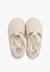 Espadrilles effet tressage rubans Blanc+Écru 11 - vertbaudet enfant 