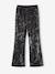Pantalon fille à sequins argent 2 - vertbaudet enfant 