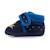 Chaussons bottillons à fermeture à scratch, bon maintien du pied, semelle antidérapante Marine 3 - vertbaudet enfant 