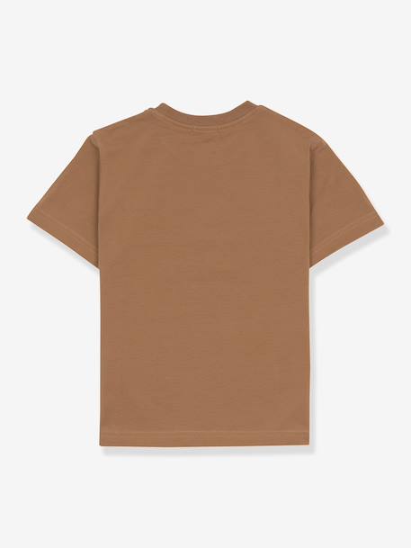 Ttee-shirt caramel enfant Little Gang LÄSSIG caramel 2 - vertbaudet enfant 
