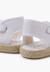 Espadrilles effet tressage rubans Blanc+Écru 6 - vertbaudet enfant 