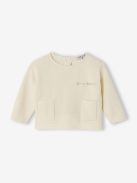 Ensemble bébé mixte en tricot personnalisable écru 7 - vertbaudet enfant 