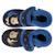 Chaussons bottillons à fermeture à scratch, bon maintien du pied, semelle antidérapante Marine 2 - vertbaudet enfant 