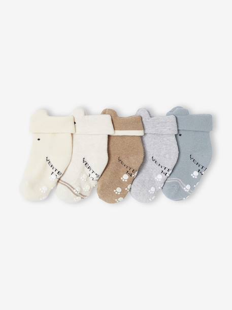 Lot 5 Bottoms naissance en bouclette Assorties 2 - vertbaudet enfant 