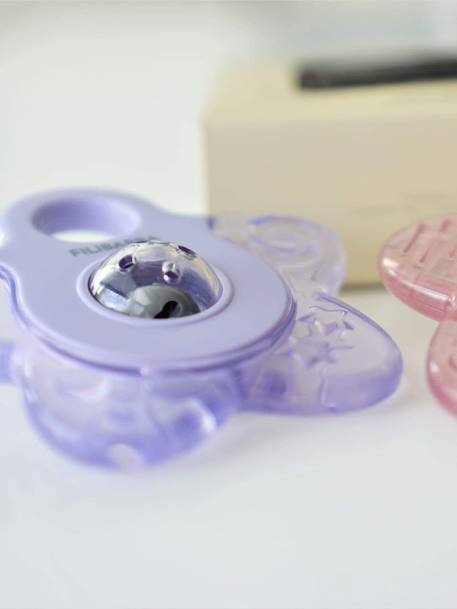 Lot de 2 anneaux de dentition rafraichissant étoile FILABABBA bleu+rose 6 - vertbaudet enfant 