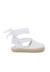 Espadrilles effet tressage rubans Blanc+Écru 1 - vertbaudet enfant 