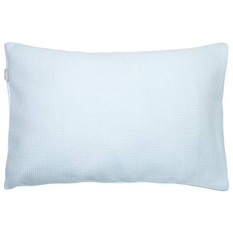 Taie d'oreiller unie en coton nid d'abeille Beige+Bleu+Écru+Rose+Vert 4 - vertbaudet enfant 