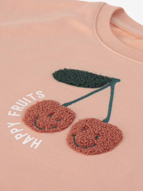 Sweat à capuche collection Little Gang LÄSSIG. pêche 6 - vertbaudet enfant 