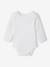 Lot de 5 bodies bébé fille ouverture américaine manches longues écru 5 - vertbaudet enfant 