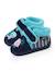 Chaussons bottillons à fermeture à scratch, bon maintien du pied, semelle antidérapante Marine 6 - vertbaudet enfant 