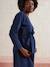 Robe sweat courte de grossesse en molleton marine 5 - vertbaudet enfant 