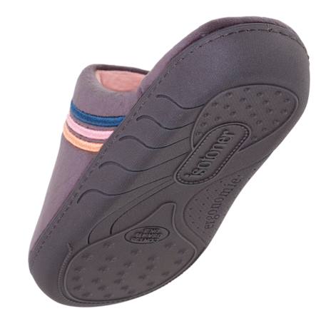 Chaussons mules légers et confortables, faciles à enfiler Gris 5 - vertbaudet enfant 