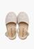 Espadrilles plates étoile brodée Écru+Rose 5 - vertbaudet enfant 
