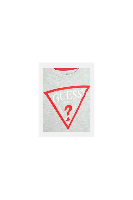 T-shirt  manches courtes Blanc 12204+Bleu foncé 12693+Gris 17799+Noir+Rouge 7 - vertbaudet enfant 