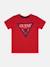 T-shirt  manches courtes Blanc 12204+Bleu foncé 12693+Gris 17799+Noir+Rouge 10 - vertbaudet enfant 