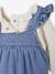 Ensemble 2 pièces naissance salopette en denim + body stone 7 - vertbaudet enfant 