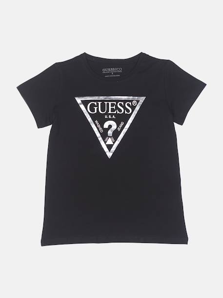 T-shirt manches courtes Blanc 12204+Noir+Rose 12666+Rose 12687 3 - vertbaudet enfant 