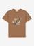 Ttee-shirt caramel enfant Little Gang LÄSSIG caramel 1 - vertbaudet enfant 