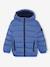 Doudoune à capuche doublée polaire garçon effet réfléchissant Gris+marine 11 - vertbaudet enfant 