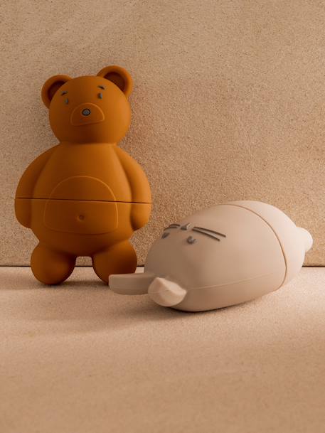 Lot de 2 animaux de bain Duncan blanc 1 - vertbaudet enfant 